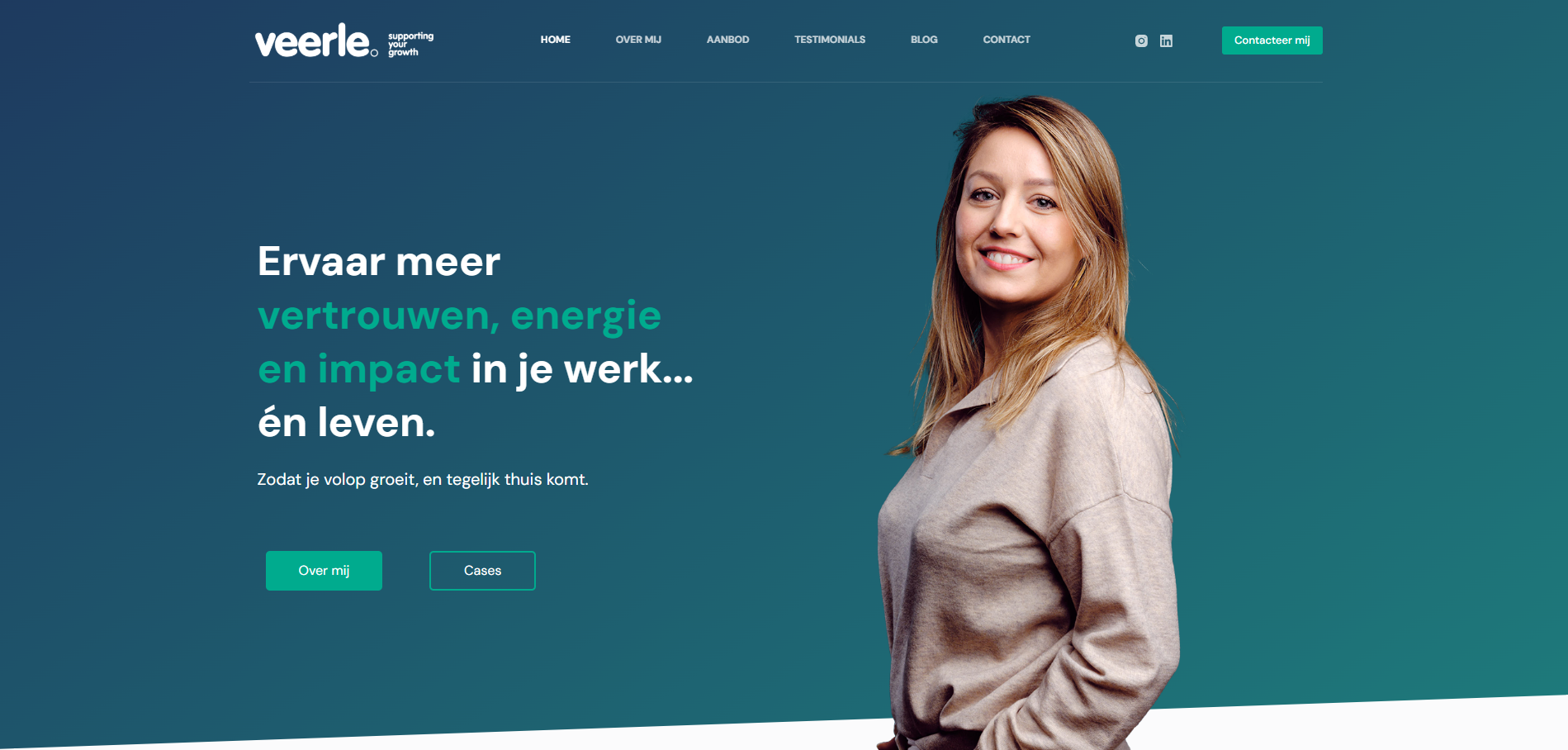 Floris Daenens websiteproject veerle mestdagh